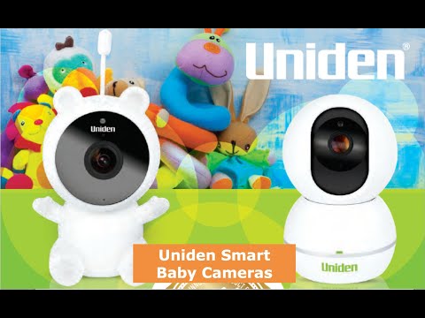 Uniden FULL HD Pan & Tilt Smart (WiFi) Baby Camera with Smartphone Access
