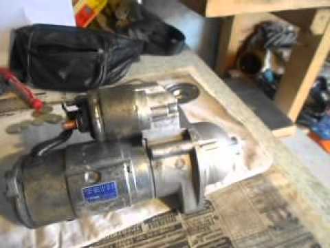 Как снять стартер саньенг актион дизель Como cambiar el rele retractor SsangYong Rexton. *HacerCoche!