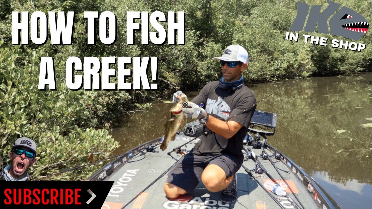 How to Fish a Creek! Bass Fishing Video