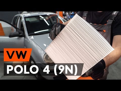 So ersetzen Sie den Innenraumfilter am VW POLO 4 (9N) (VIDEO-TUTORIAL AUTODOC)