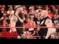 Braun Strowman puts Brock Lesnar on notice: Raw, April 3, 2017
