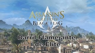 Assassin's Creed IV Black Flag - Planta - Barril Flamejante de Elite