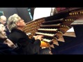 Grand organ at St Sulpice church in Paris