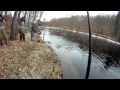 Mörrum - in the springtime fly fishing big seatrout