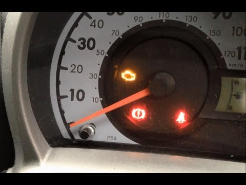 How to Clear Check Engine Light on Toyota Aygo C1 107