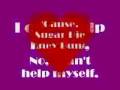 I Cant Help Myself Sugar Pie, Honey Bunch By Four Tops Lyrics