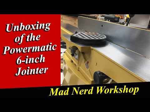 Unboxing and Assembly of a Powermatic Jointer Youtube Thumbnail