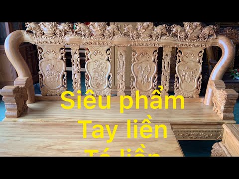 HÚT HỒN Bộ nghê chuỗi gõ đỏ cột 14-6 món TÓ LIỀN ,TAY LIỀN Cực kỳ đẳng cấp (120)