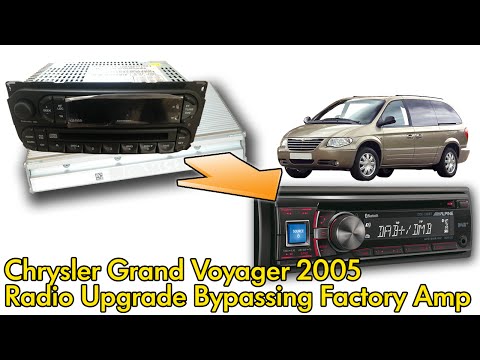 Chrysler Voyager 2005 Factory Radio and Amplifier Bypass
