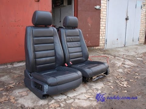 (TRG-6) Volkswagen Touareg - передние кожаные сиденья