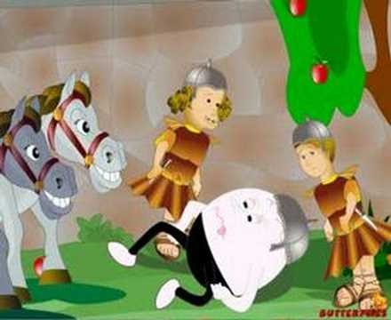 Humpty Dumpty is a character in an English language nursery rhyme, 