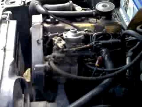 Audi 80 16 Turbo Diesel engine starting Duration 31