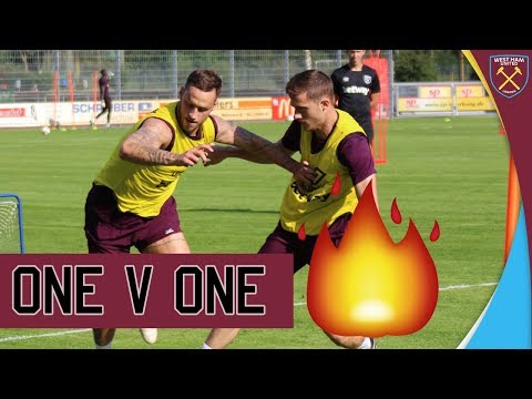 ウエストハムの1vs1TR