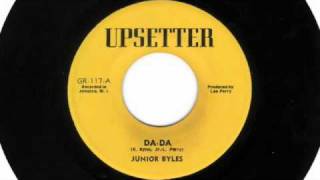 洋楽 THE UPSETTERS / JUNIOR BYLES - DA-DA Junior Byles: Da-Da (Discomix) - YouTube