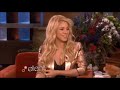 shakira on ellen degeneres