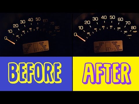 How To Change A Dash Light Bulb In A SMART CAR!
