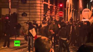 Правые радикалы устроили погромы в Париже