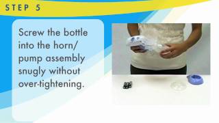 Comfort Select Performance Breast Pump Assembly Youtube