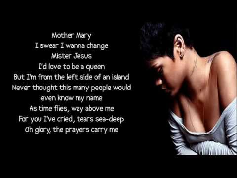 ... Rihanna Love Without Tragedy Mother Mary Unapologetic Lyrics Video MP3