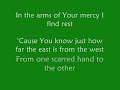 Casting Crowns - East to West (with Lyrics)