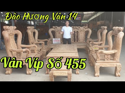 HÀNG HIẾM Đào Hương Cột 14 Vân Víp |Đồ Gỗ Trâm Anh| Số 455