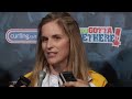 Draw 9 Media Scrum - 2013 Scotties Tournament of Hearts