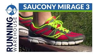 Saucony Mirage 3 Shoe Review - YouTube