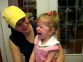 Girl baby Funny Reaction Happy birthday Song