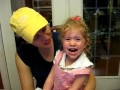 Girl baby Funny Reaction Happy birthday Song