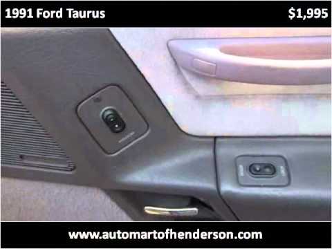 1991 Ford Taurus Used Cars Henderson NC