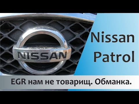 EGR обманка за 60 рублей. Nissan Patrol не едет.