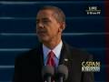 President Barack Obama 2009 Inauguration and Address