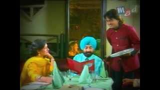 Jaspal Bhatti fed up with wife's cooking, takes family to restaurant | FULL TENSION |