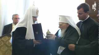 Патриарх Кирилл встретился с Патриархом Болгарским