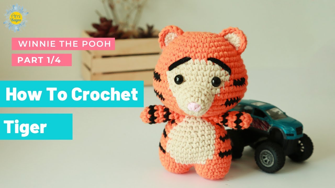 Crochet tiger “Tigger” amigurumi free pattern