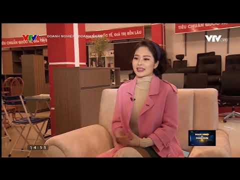 Xuân Hòa Tự hào hàng Việt chương trình Doanh nghiệp - Doanh nhân trên VTV1 ngày 5/12.