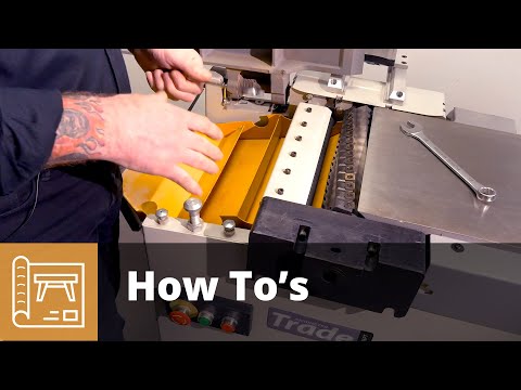 How to set up a planer thicknesser Youtube Thumbnail