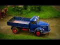Intermodell 2012 R/C Trucks 1:8 Fire engine house fire extinguished