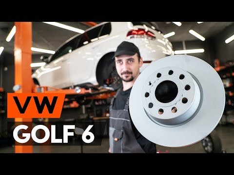 Как заменить задние тормозные диски на VW GOLF 6 (5K1) (ВИДЕОУРОК AUTODOC)