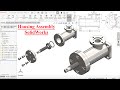 Housing Parts and Assembly in SolidWorks  SolidWorks Tutorial