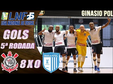 Gols Corinthians 8x0 Brasília - 5ª Rodada LNF 2020 (25/10/2020)