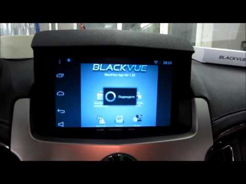 Cadillac CTS - Android Navi Box + BlackVue на штатном мониторе