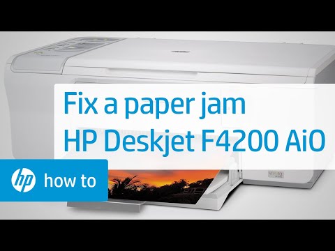 Fix a Paper Jam - HP Deskjet F4200 Series Printer Duration: 5:15. Total Views: 17,448