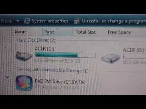 acer extensa ms2211 manual