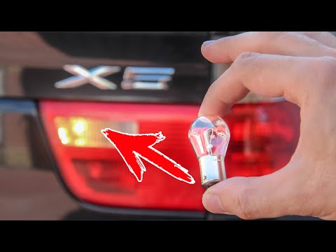 Замена фонаря BMW X5 E53 Check reverse light Ruckfahrlicht prufen