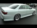 Видео Toyota Mark II: Обзор красивого белого Mark 2 JZX100 Tourer V