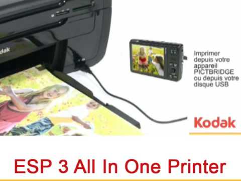 Kodak ESP 3 All-in-One Printer (FR) Duration: 1:57. Total Views: 814