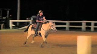 Bethel Road Saddle Club 13 Thru 17 Speed Barrels Morgan 130726 