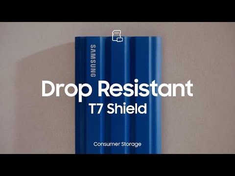  SAMSUNG T7 Shield 2TB Portable SSD - Up to 1050MB/s, Rugged,  Water & Dust Resistant - For Content Creators : Electronics