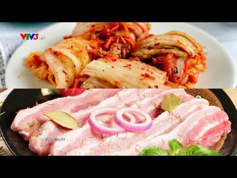 Giò heo hầm kim chi